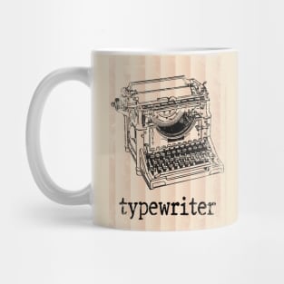 DISTRESSED VINTAGE TYPEWRITER Mug